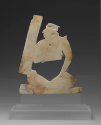 Figura sentada, c.550-850